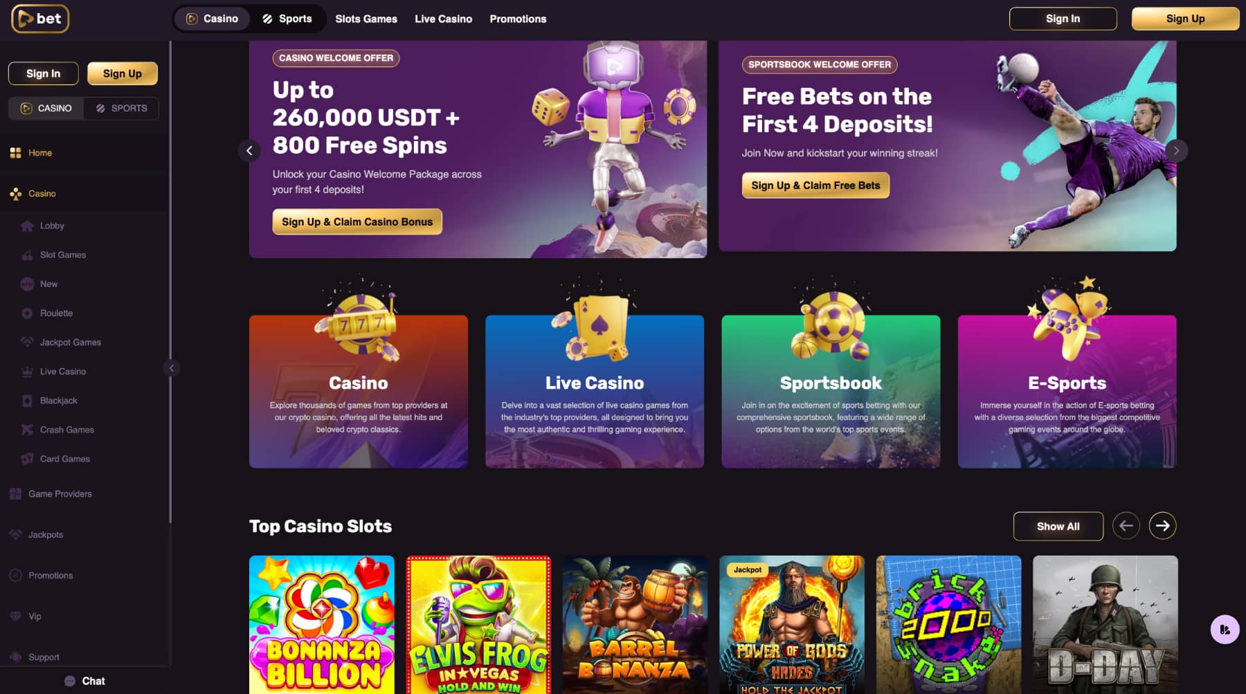 Playbet.io online casino